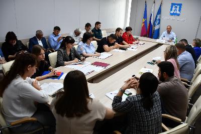 Сегодня состоялось совместное заседание координационной комиссии  по профилактике правонарушений 