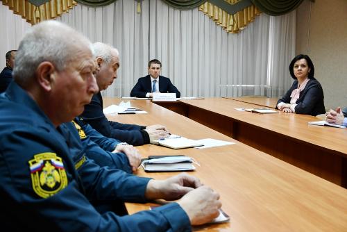 Ход плановых работ по предупреждению подтоплений обсудили на краевом заседании под председательством губернатора Вениамина Кондратьева.