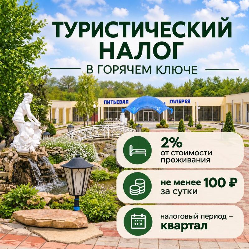 Туристический налог в Горячем Ключе: что важно знать в 2026 году